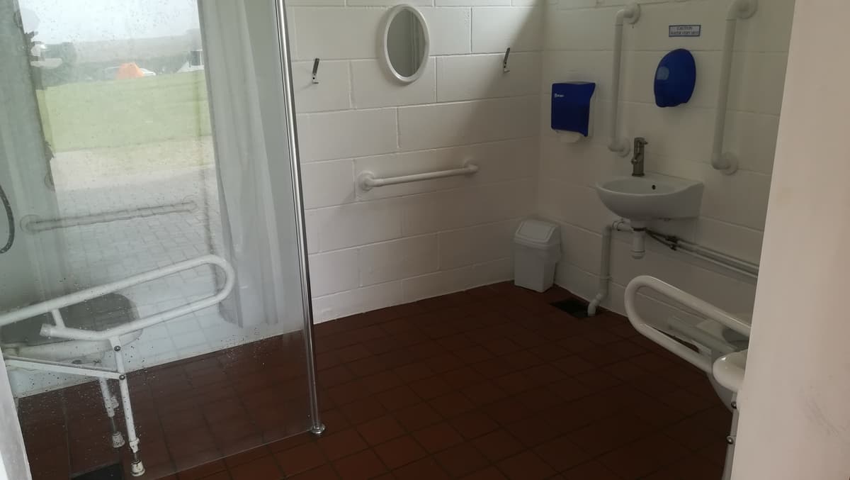 Accessible shower room
