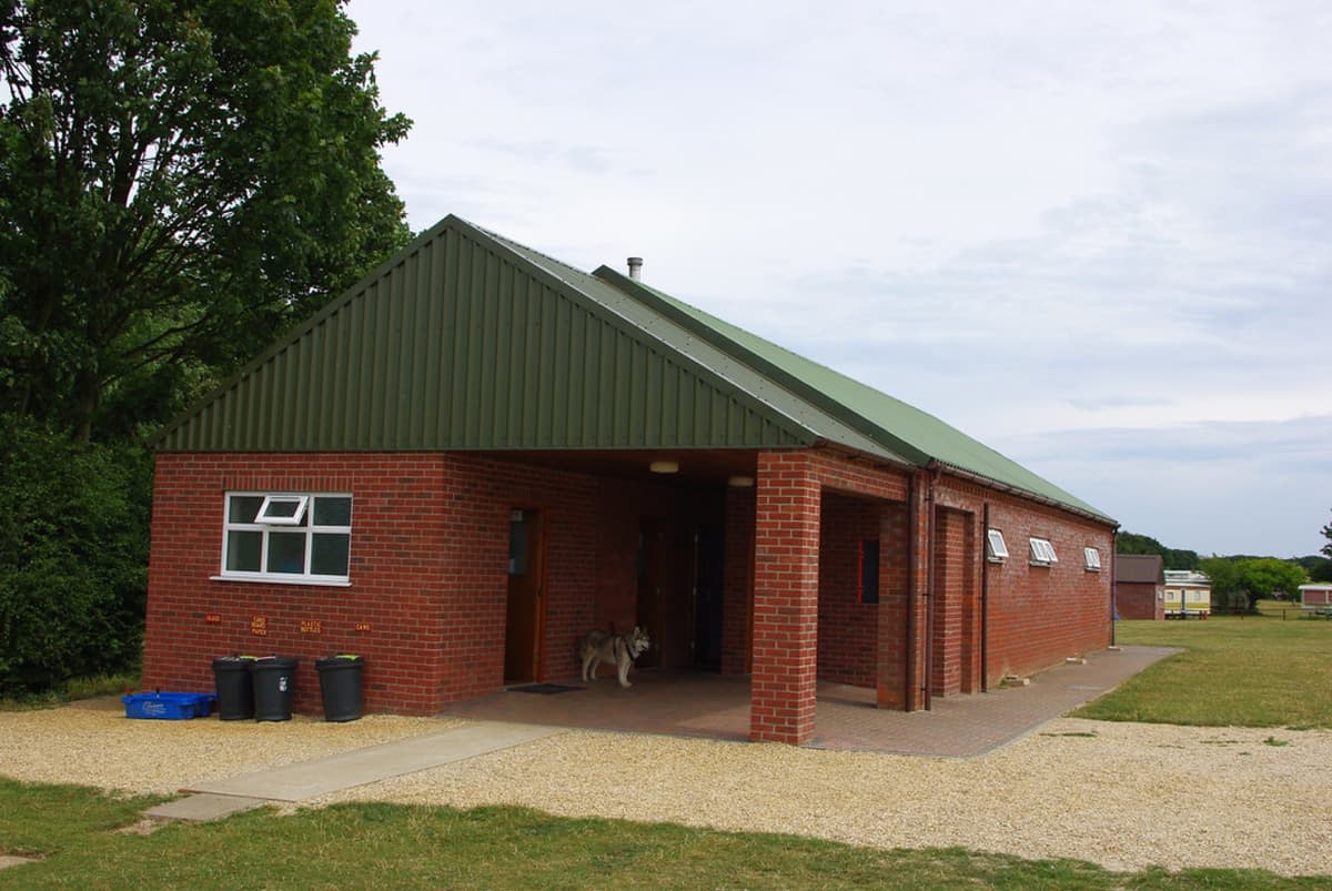 The amenities block
